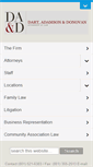 Mobile Screenshot of dadlaw.net
